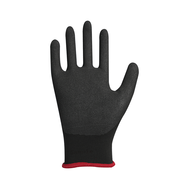 13G polyester liner med sandet nitril belægning
