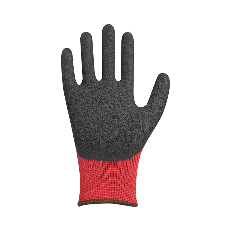 13G polyester skal+10 Akryl børste med 3/4 latex belægning