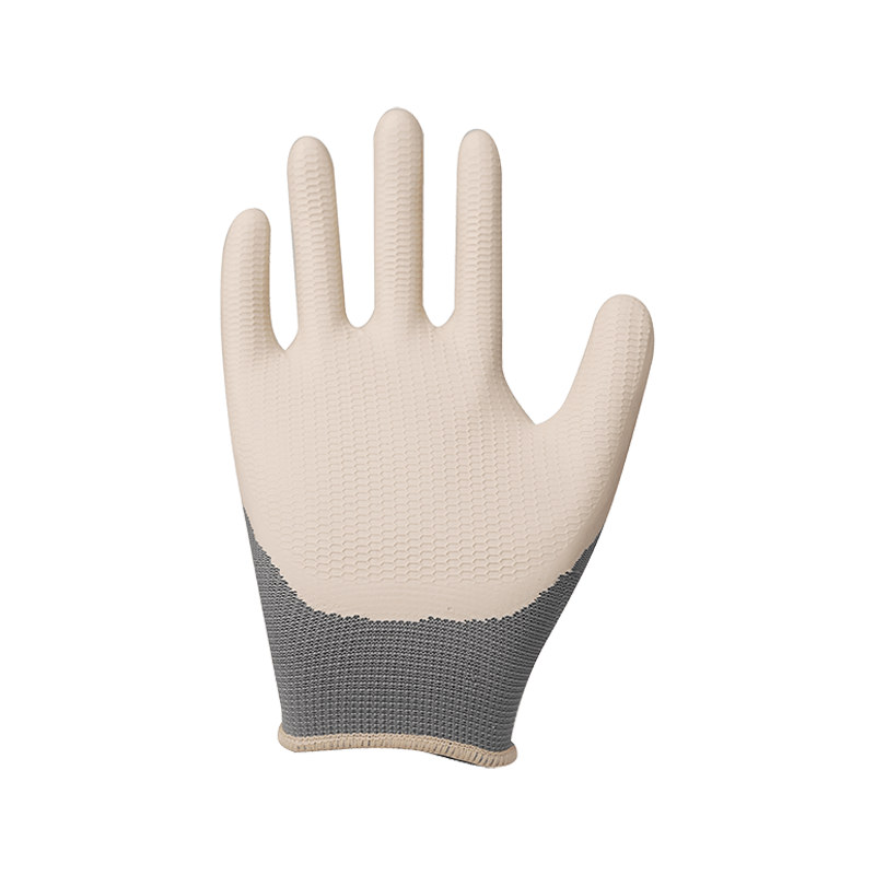 13G polyester med anti-skrid skum latex belægning