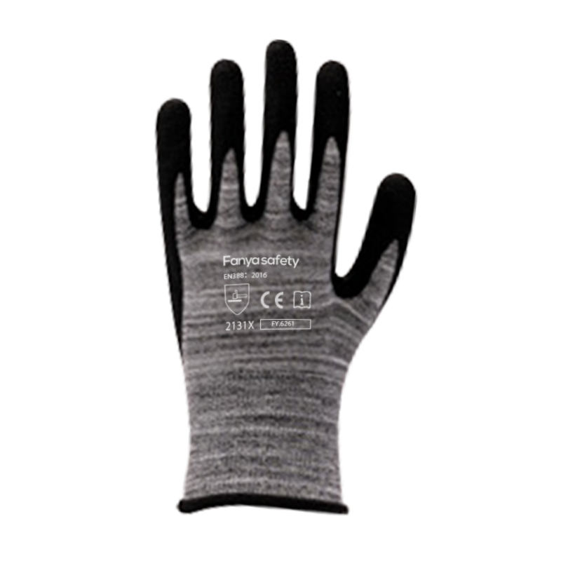 13G COOLMAX liner med skumnitrilbelægning 13G COOLMAX liner med skumnitrilbelægning