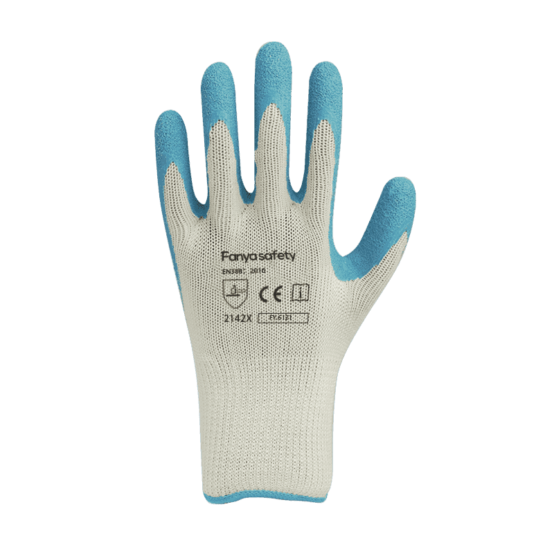 10G polyester med latexbelægning 10G polyester med latexbelægning