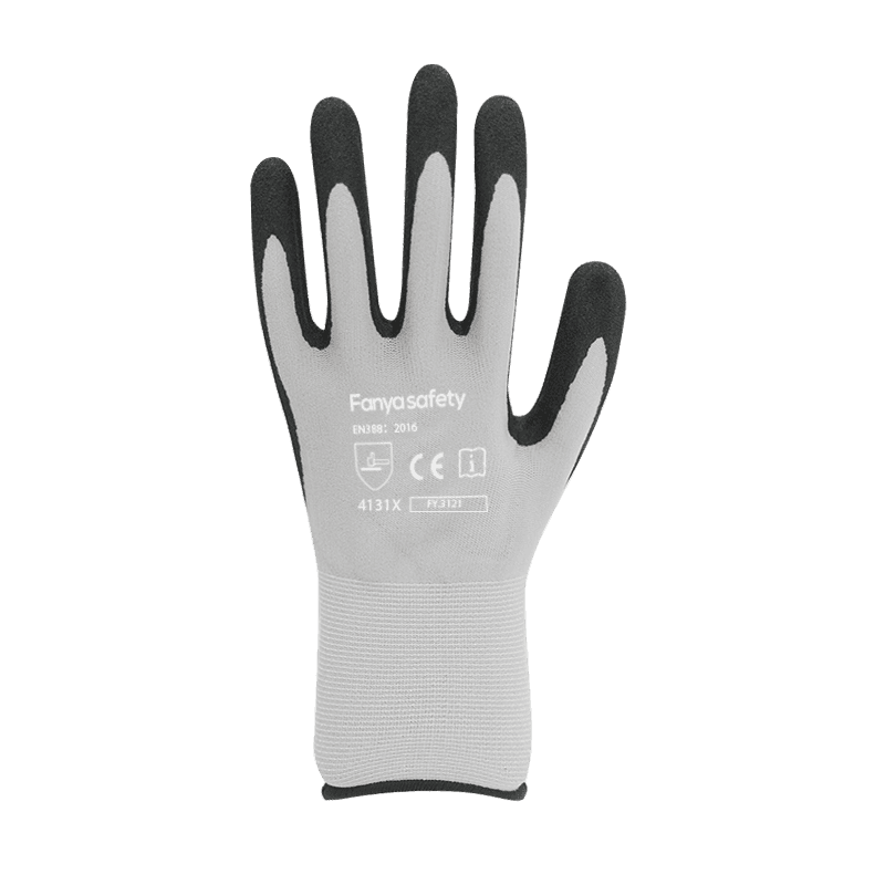 15G nylon/spandex liner med sandet nitrilbelægning